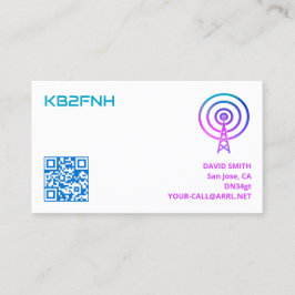 Cartões de Sinalização de Chamada Rádio Amadores c