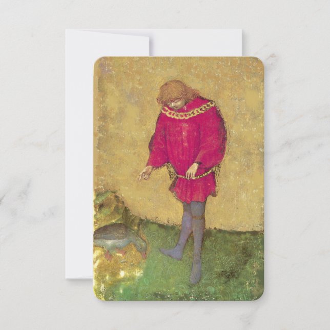 Cartões de Tribunal Alemão Anticos Tarots/Página d (Frente)