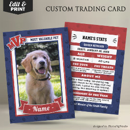 Cartões de Troca de Cachorro Personalizados, Cartã
