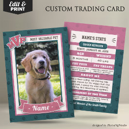 Cartões de Troca Personalizados de Cachorro, Cartõ