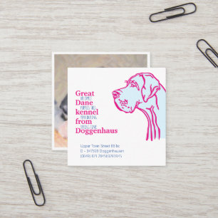 Cartões de venda de filhotes de Great Dane