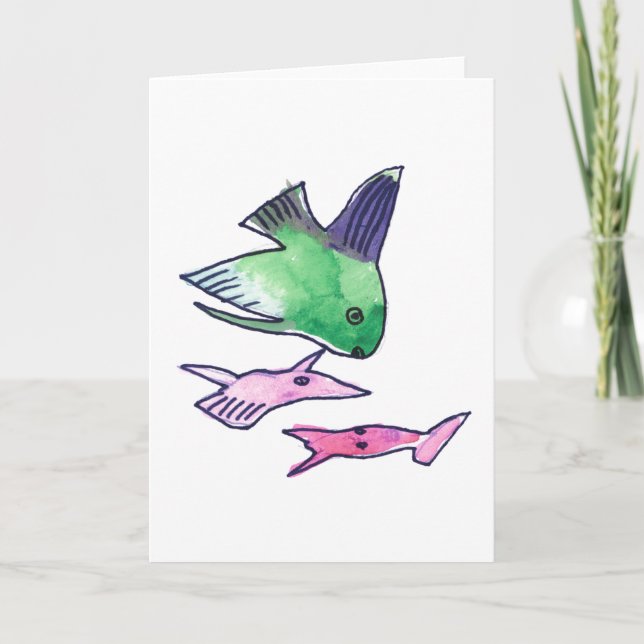 Cartões de vida do mar (Frente)