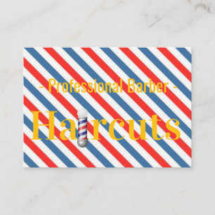 Cartões de Visita, Barbeiro da Barbershop Blue Str