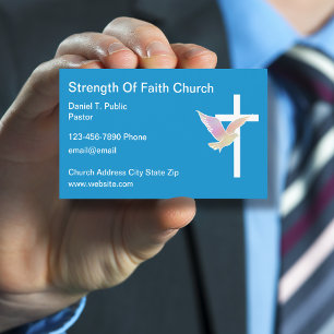 Cartões de Visita da Igreja da Fé Online