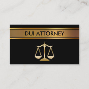 Cartões de Visita de Advogado de DUI