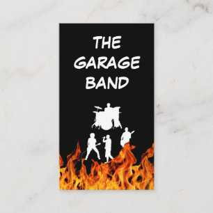 Cartões de Visita de Banda de Rock