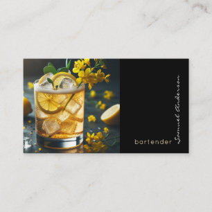 Cartões de Visita de Barman