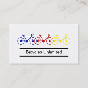 Cartões de Visita de Bicicleta