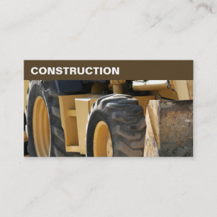 Cartões de Visita de Construção