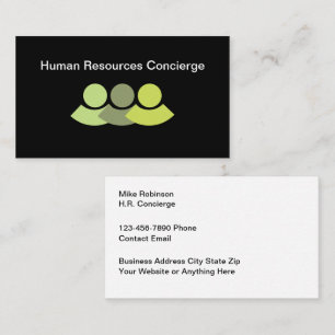 Cartões de Visita de Consultor de Recursos Humanos
