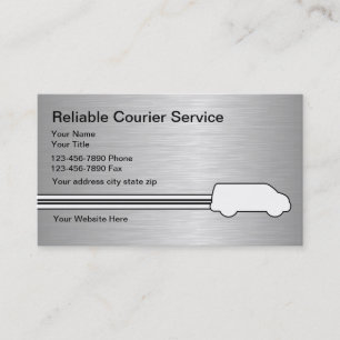 Cartões de Visita de Courier
