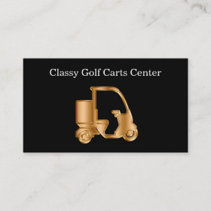 Cartões de Visita de Golfe Elegantes