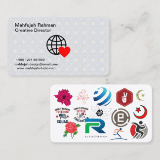 Cartões de Visita de Luxo | Minimalista | Modern M