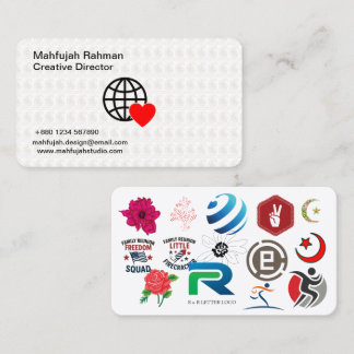 Cartões de Visita de Luxo | Minimalista | Modern M