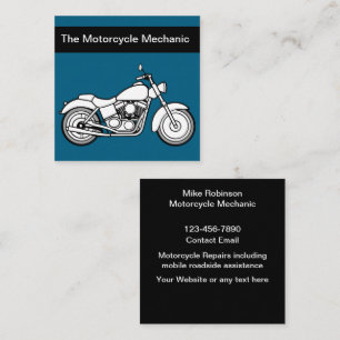 Cartões de Visita de Mecânico de Motocicletas Mode