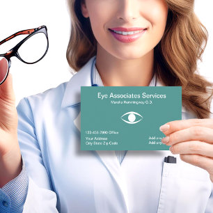 Cartões de Visita de Médico Ocular