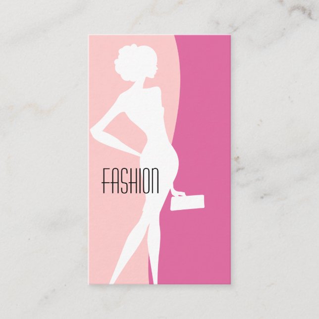 Cartões de Visita de Moda (Frente)
