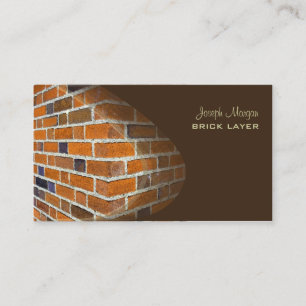 Cartões de visita de pedreiros e trabalhadores de 