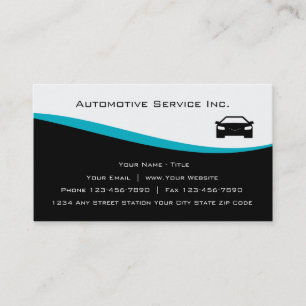 Cartões de Visita de Serviço Automotivo