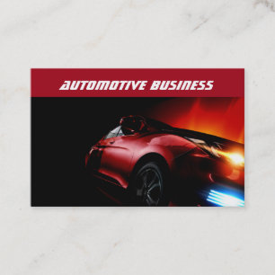 Cartões de Visita de Tema Automotivo Legal
