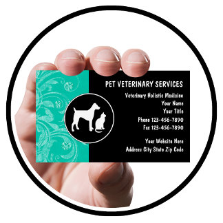 Cartões de Visita de Veterinário