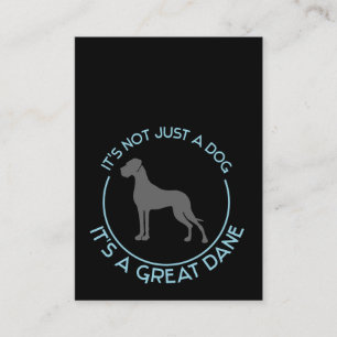 Cartões de visita do Dogue Alemão