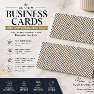 Cartões de Visita Empresariais Personalizados
