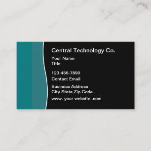 Cartões de Visita Empresariais Tecnologia Design M
