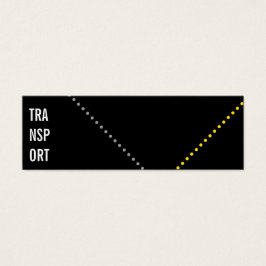 Cartões de visita estreitos e pequenos para motori