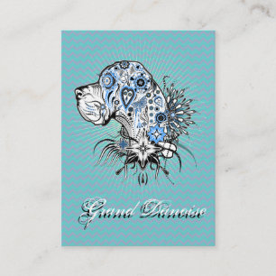 Cartões de visita Great Dane