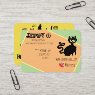 Cartões de visita Hungry Cats~