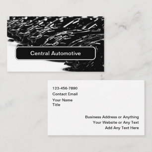 Cartões de Visita Legais de Negócios Automotivos D