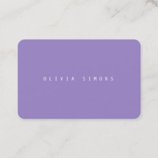 Cartões de Visita Minimalistas