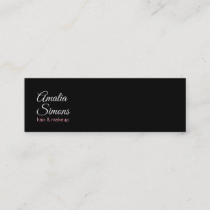 Cartões de Visita Minimalistas Brancos