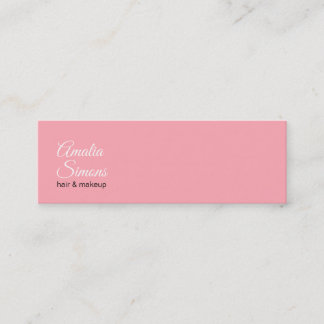 Cartões de Visita Minimalistas Brancos