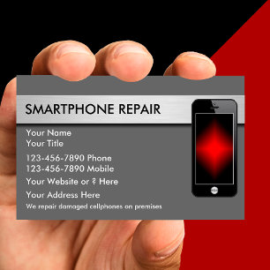 Cartões de Visita para Reparo de Telefones Celular