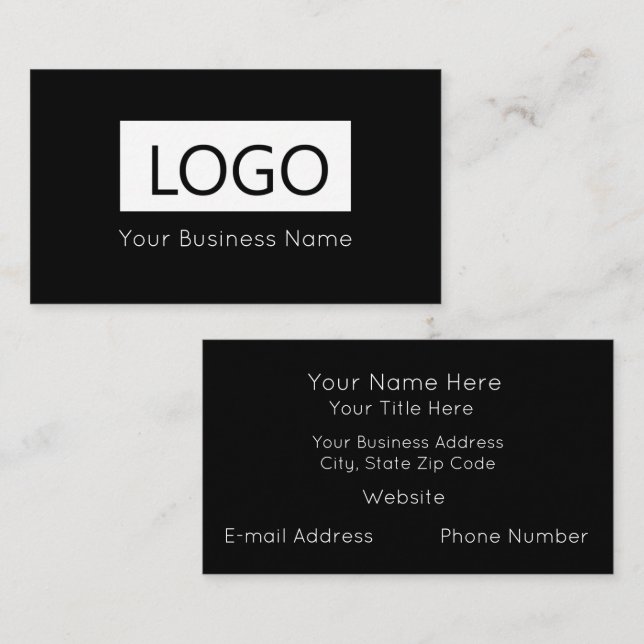 Cartões de Visita Personalizados (Frente/Verso)