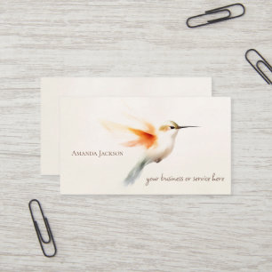 Cartões de Visita Personalizados Beija-Flor