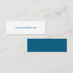 Cartões de Visita Promocionais de Site Simples