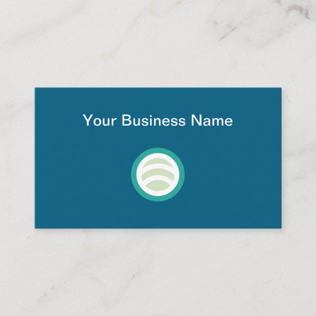 Cartões de Visita Simples com Logotipo da Empresa (Frente)
