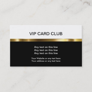 Cartões de Visita VIP