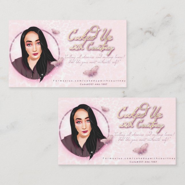 Cartões de visitas (Frente/Verso)