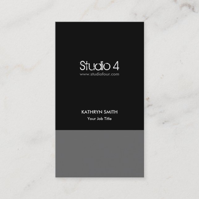 Cartões de visitas - 1 moderno (Frente)