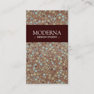 Cartões de visitas à moda