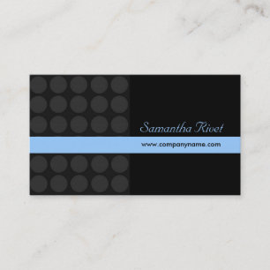 Cartões de visitas à moda