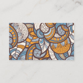 Cartões de visitas abstrato