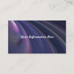 Cartões de visitas abstrato Rainbow Swirl