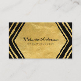 Cartões de visitas abstratos do maquilhador do