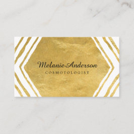 Cartões de visitas abstratos do maquilhador do