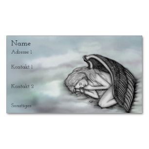 Cartões de visitas Anjos dormindo